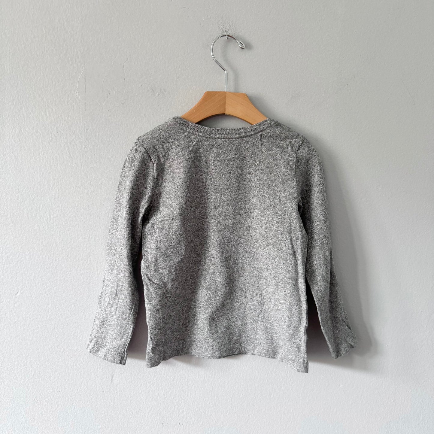 Roots / Salt and pepper long sleeve / 4T