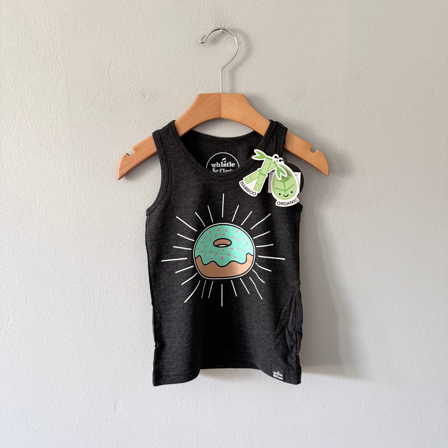 Whistle & Flute / Holey Donut Tank Top Colour / 1-2T - New with tag, 2 available