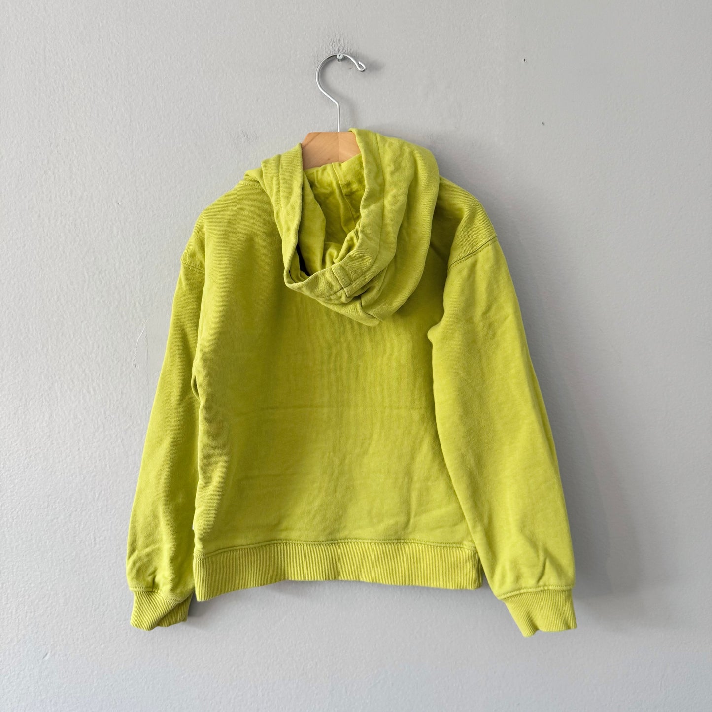 Ecothreads / Yellow green hoodie / 6Y