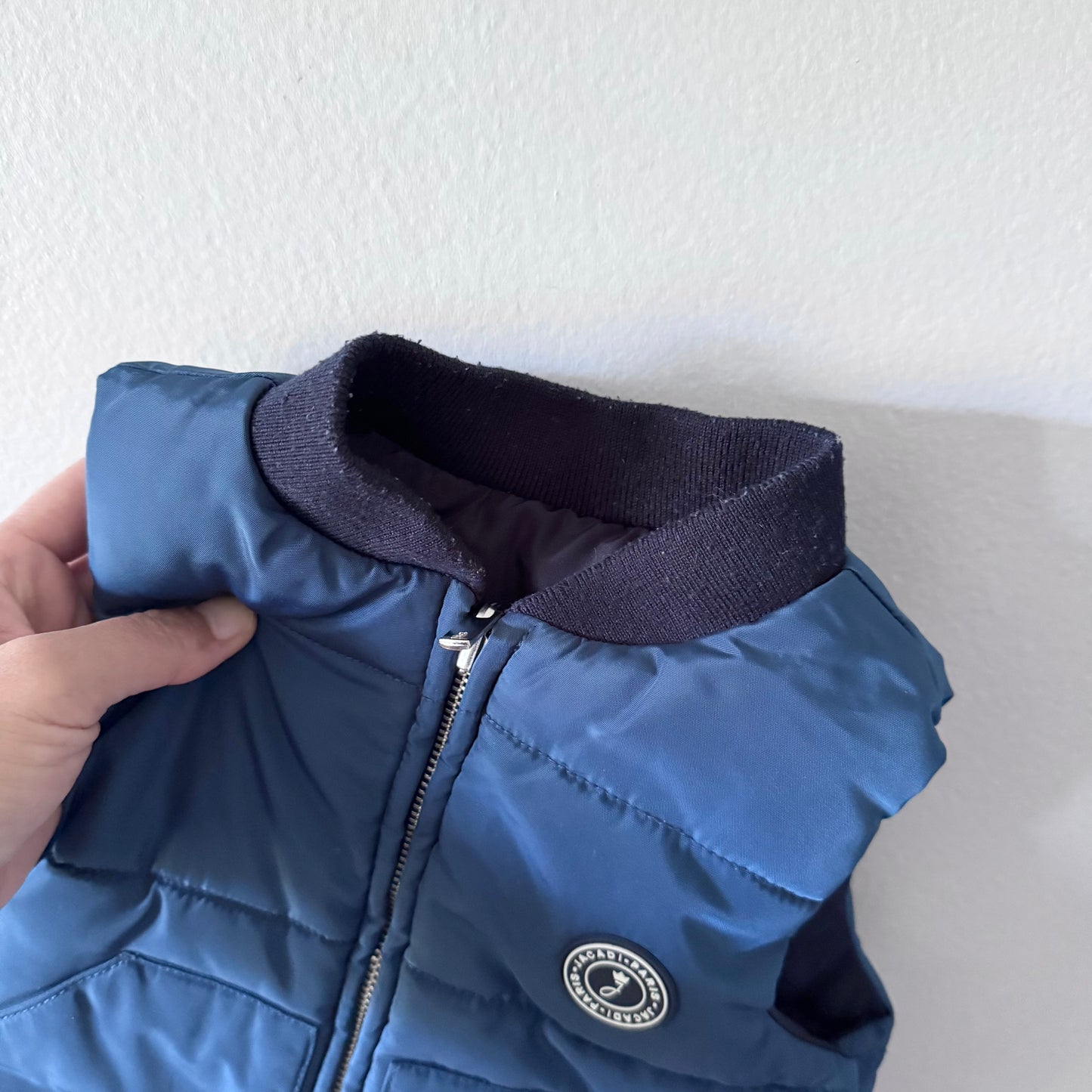Jacadi / Reversible puffer vest / 12M