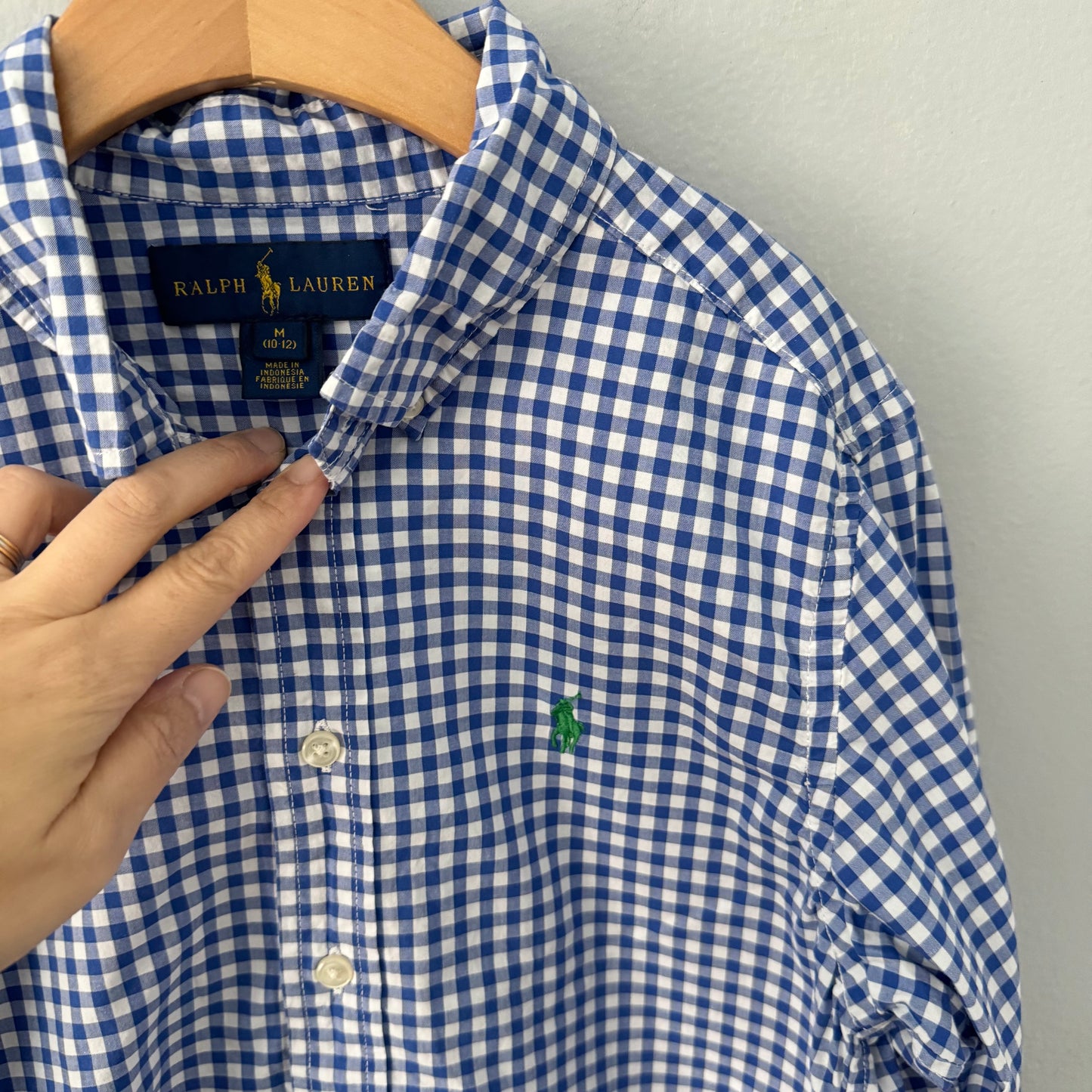 Polo Ralph Lauren / Plaid shirt / 10-12Y