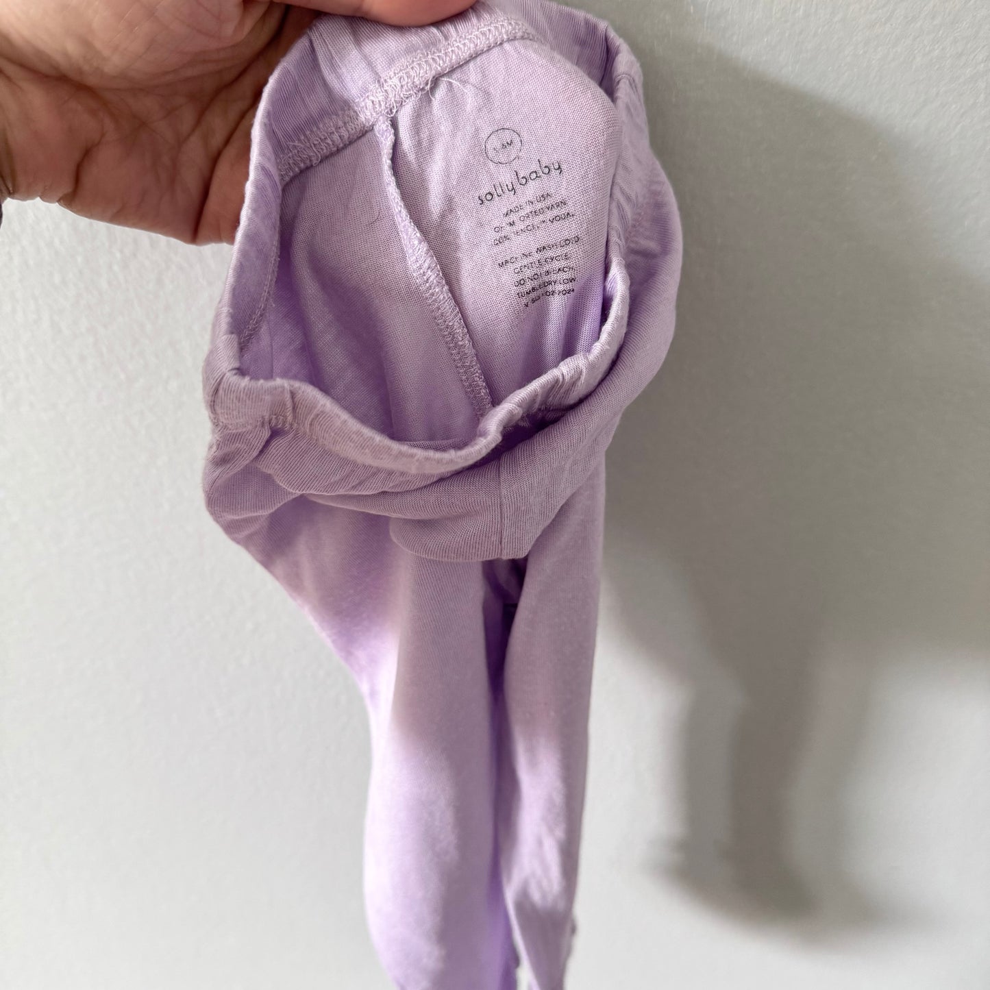 Solly baby / Lavender sleep 3pc set / 3-6M