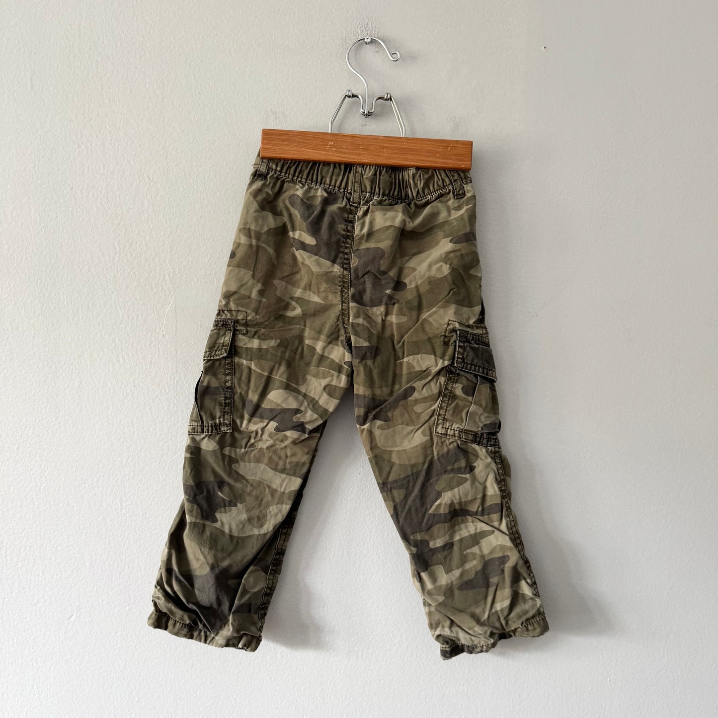 Gap / Cotton lined pants - camo / 3Y