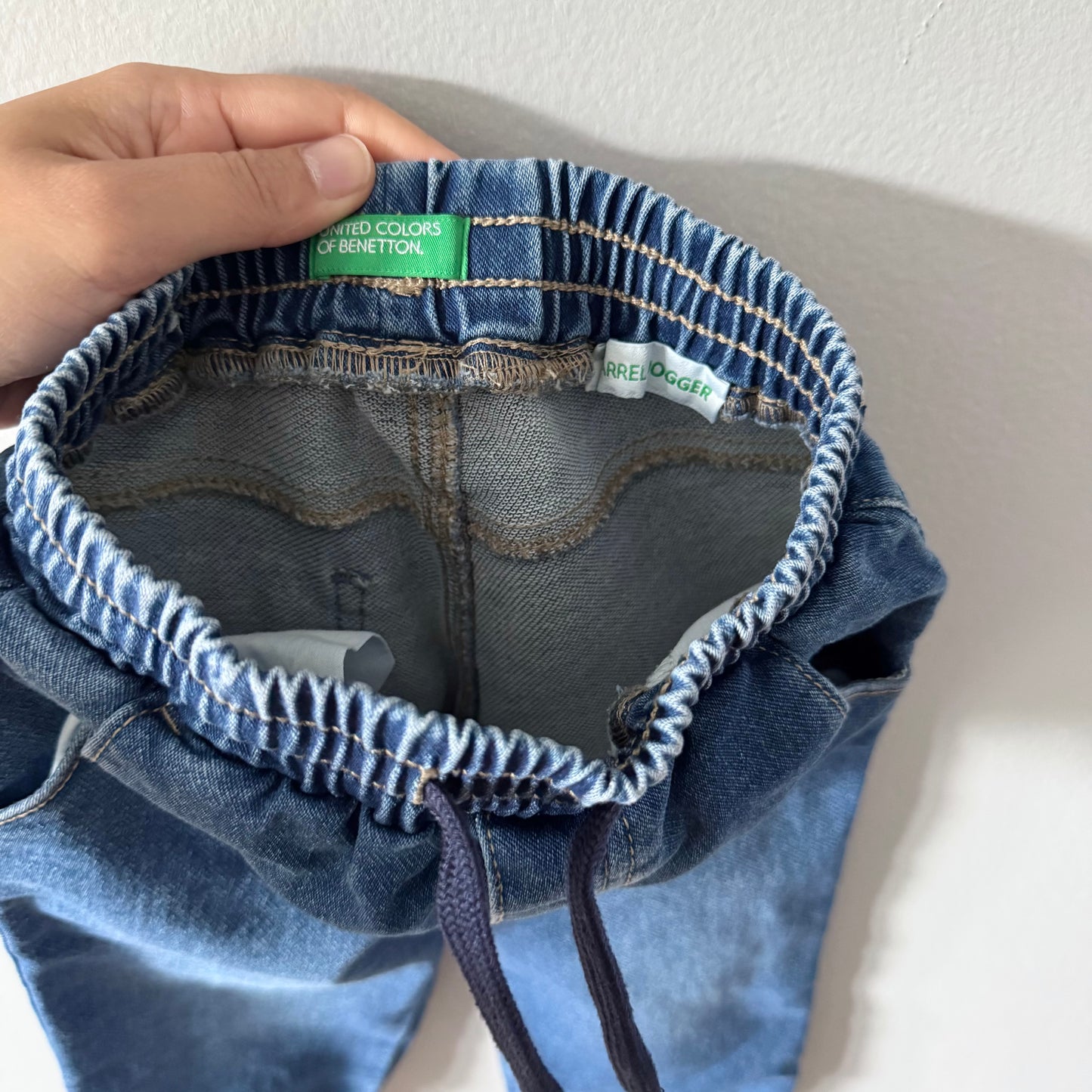 Benetton / Denim jogger pants / 18M