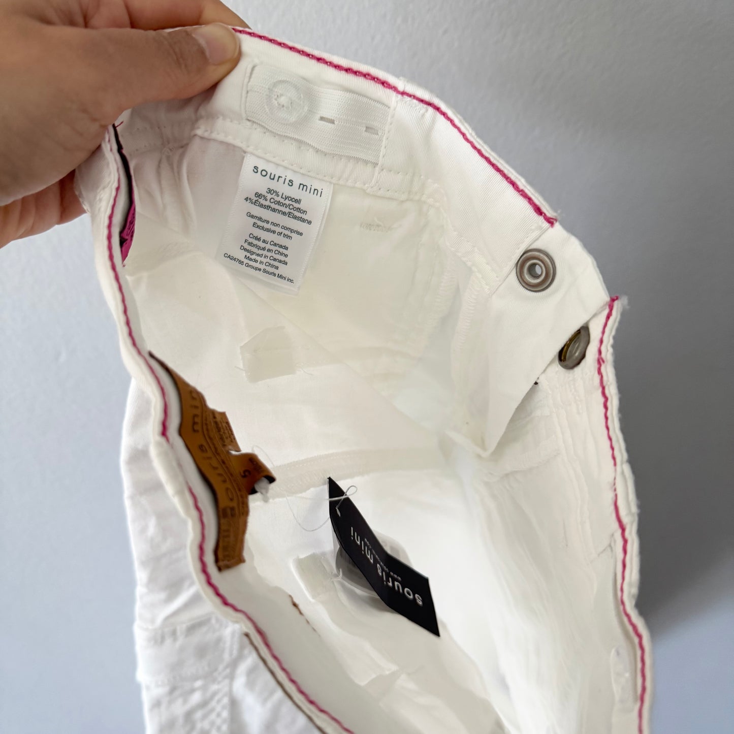Souris mini / White denim - Regular fit / 5Y - New with tag