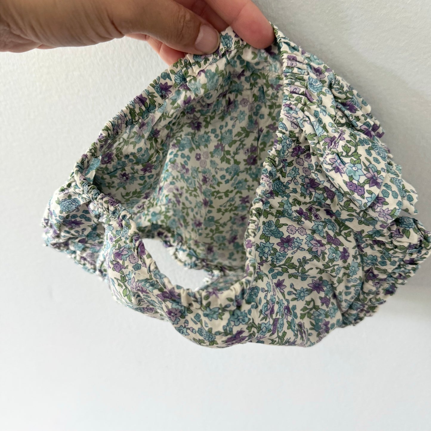 No brand / Purple floral bloomer / 12-18M