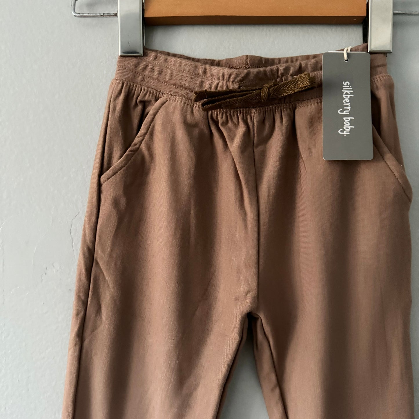Silkberry Baby / Bamboo Fleece Sweat Pants - Brownie / Various Size