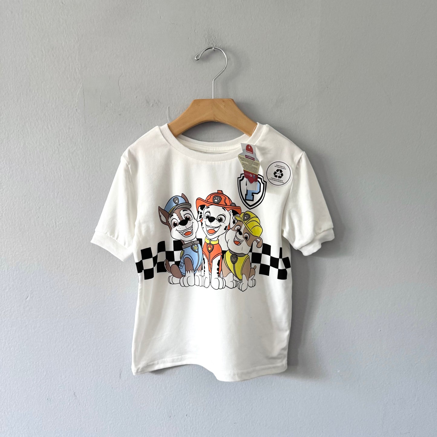 Paw Patrol / White T-shirt / 4T - New with tag