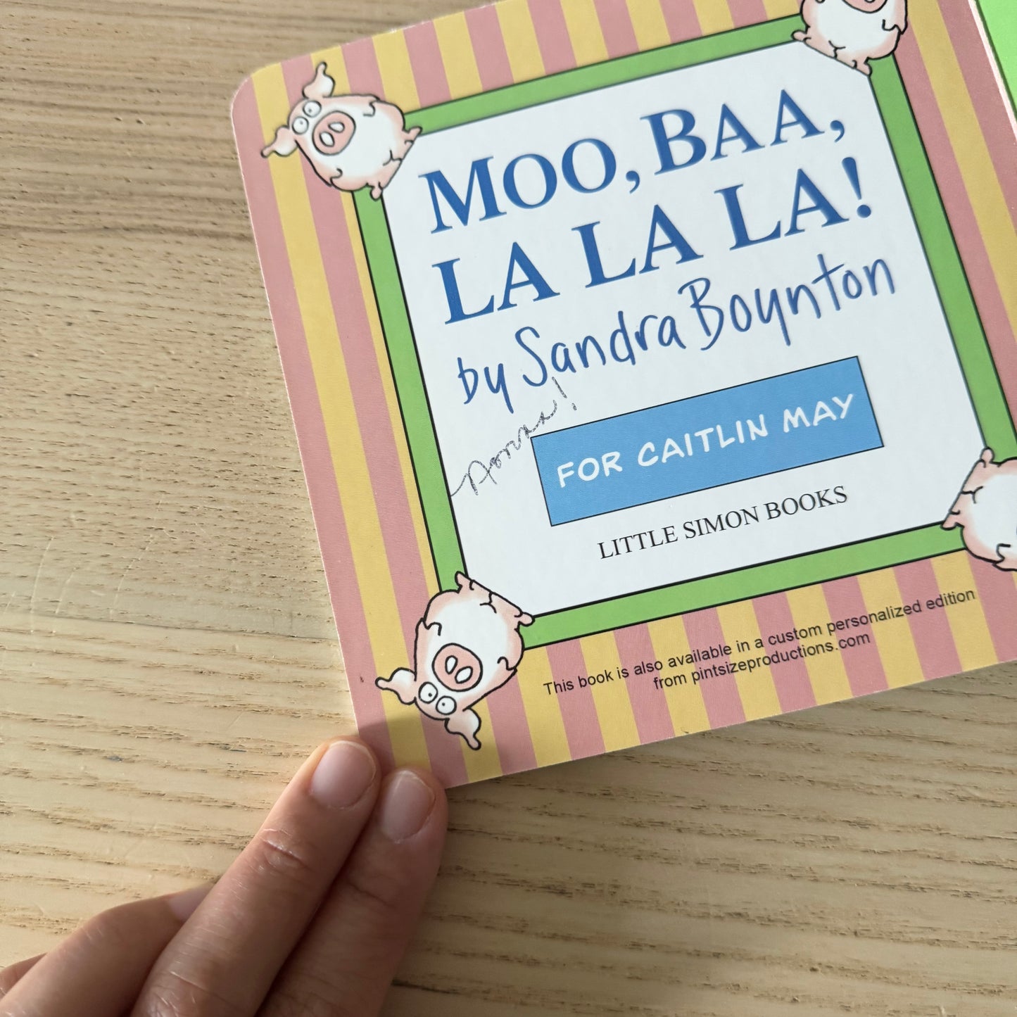 MOO, BAA, La La La! / Sandra Boynton