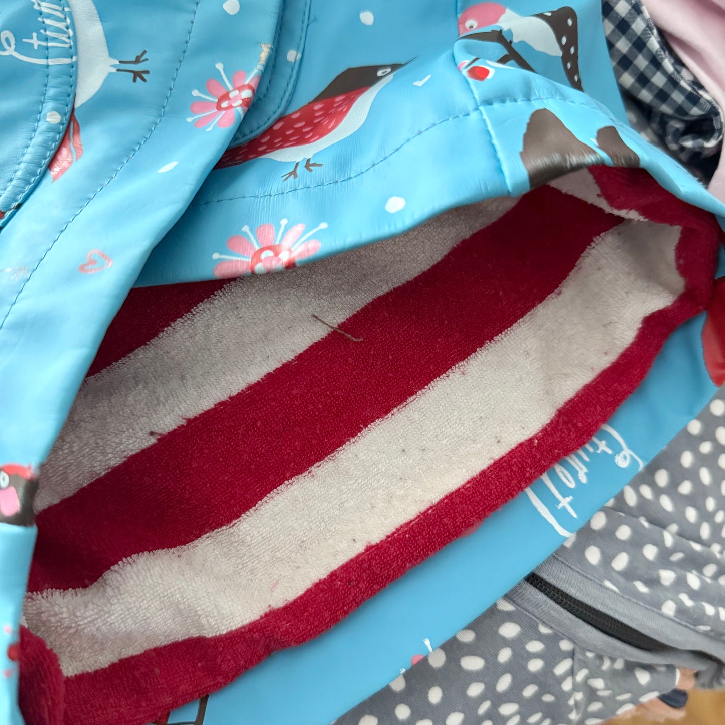 Hatley / Blue blinds rain jacket / 1Y