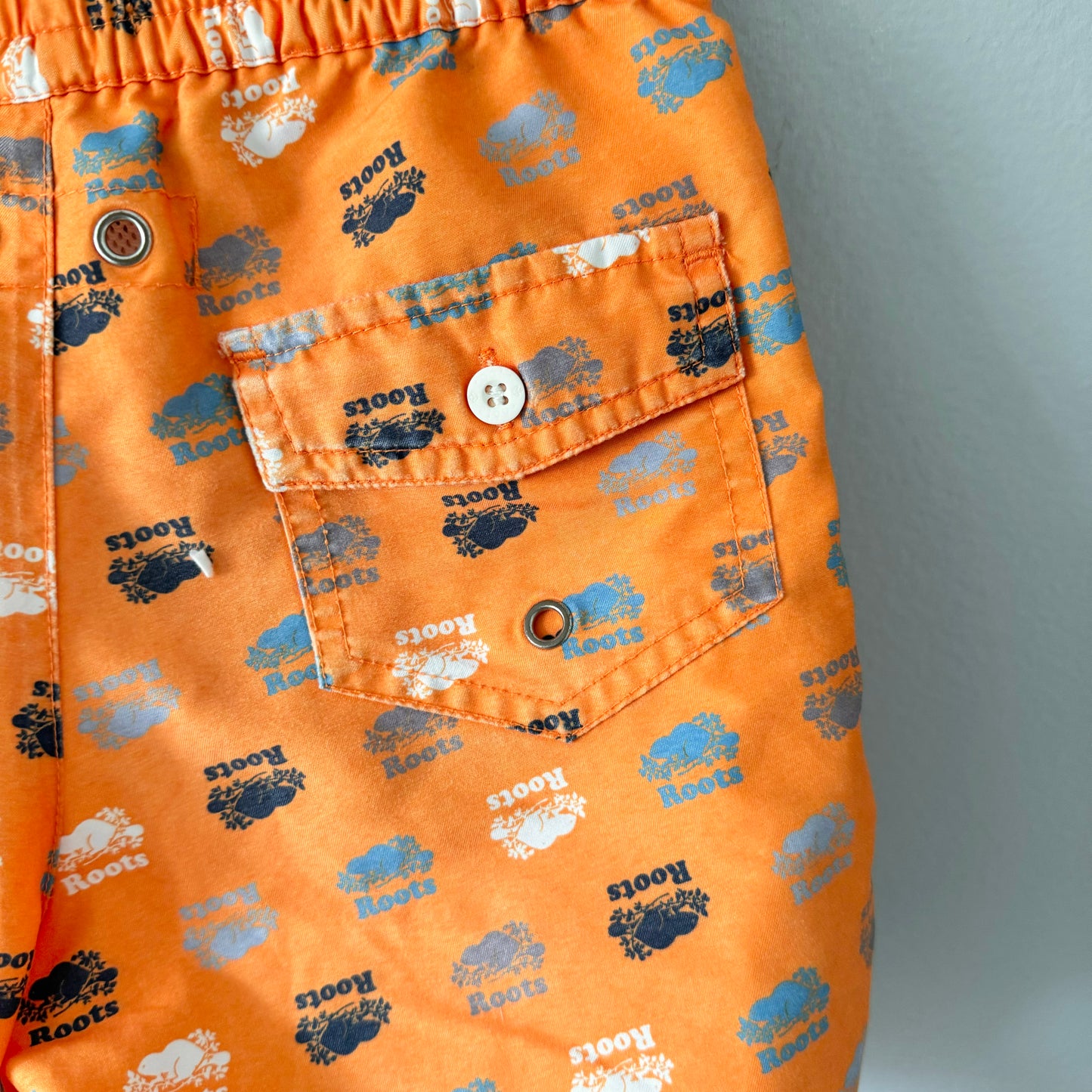 Roots / Orange swim trunk / 2T