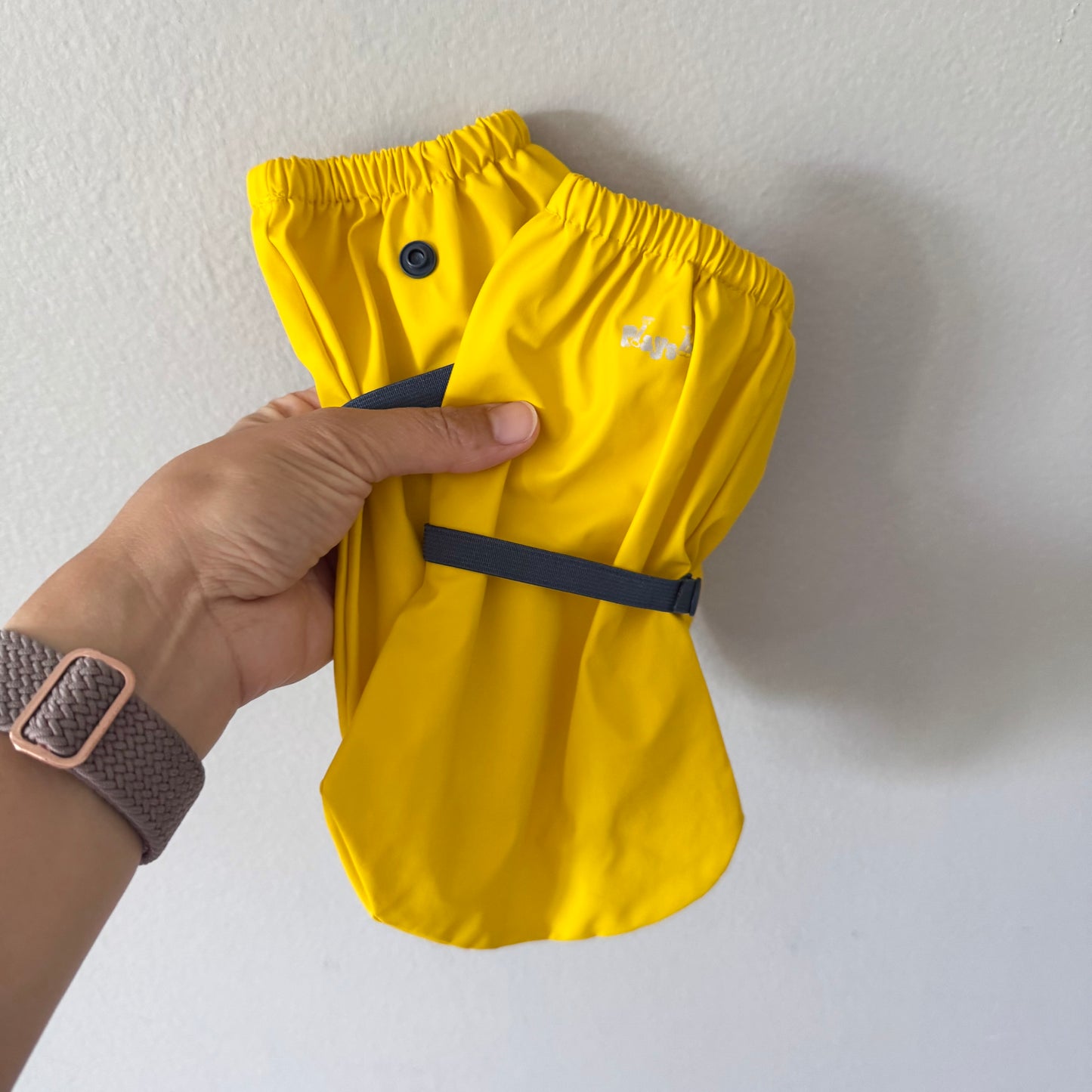 Playshoes / Yellow waterproof foot cover / S