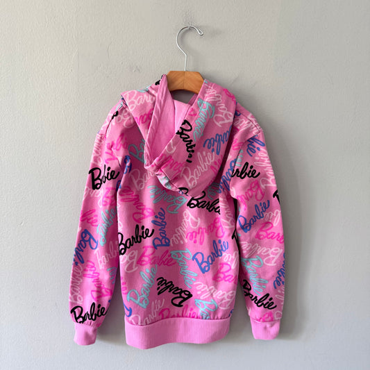 Barbie / Pink hoodie / 7-8Y