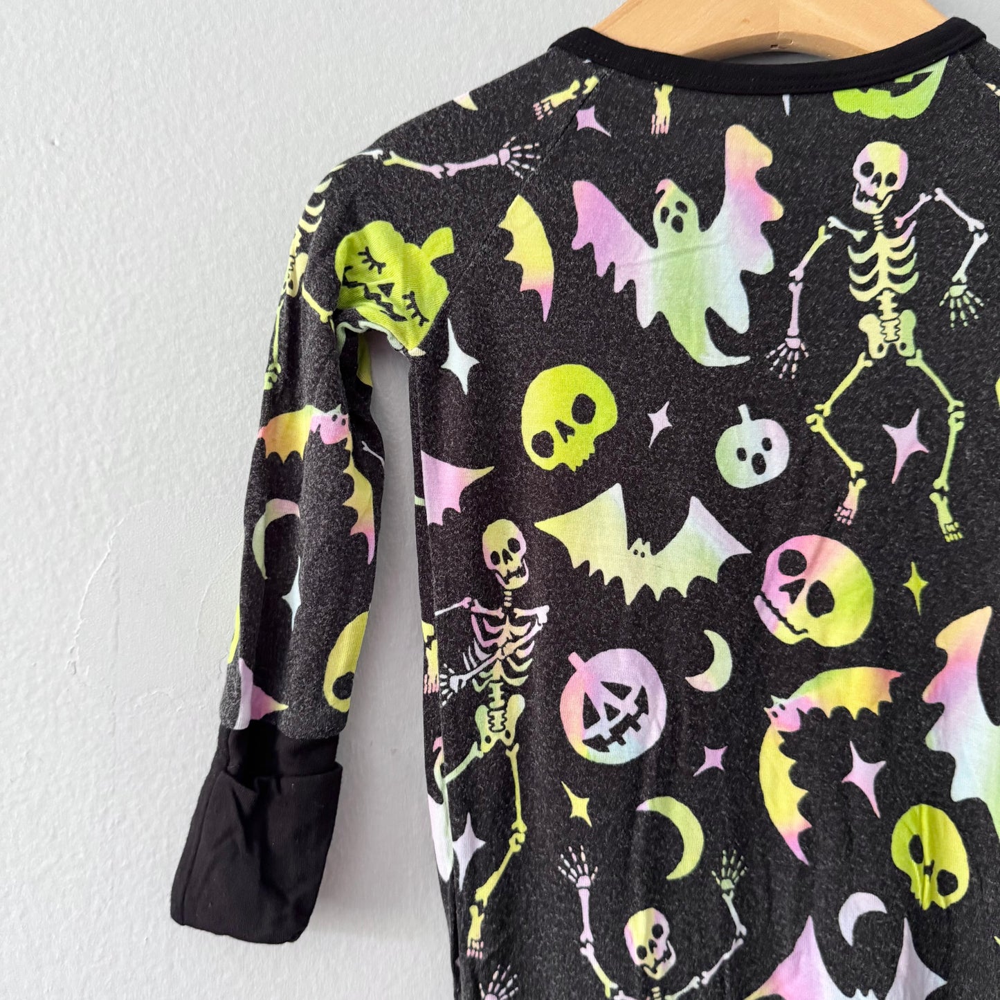 Little Sleepies / Halloween sleep romper / 6-12M