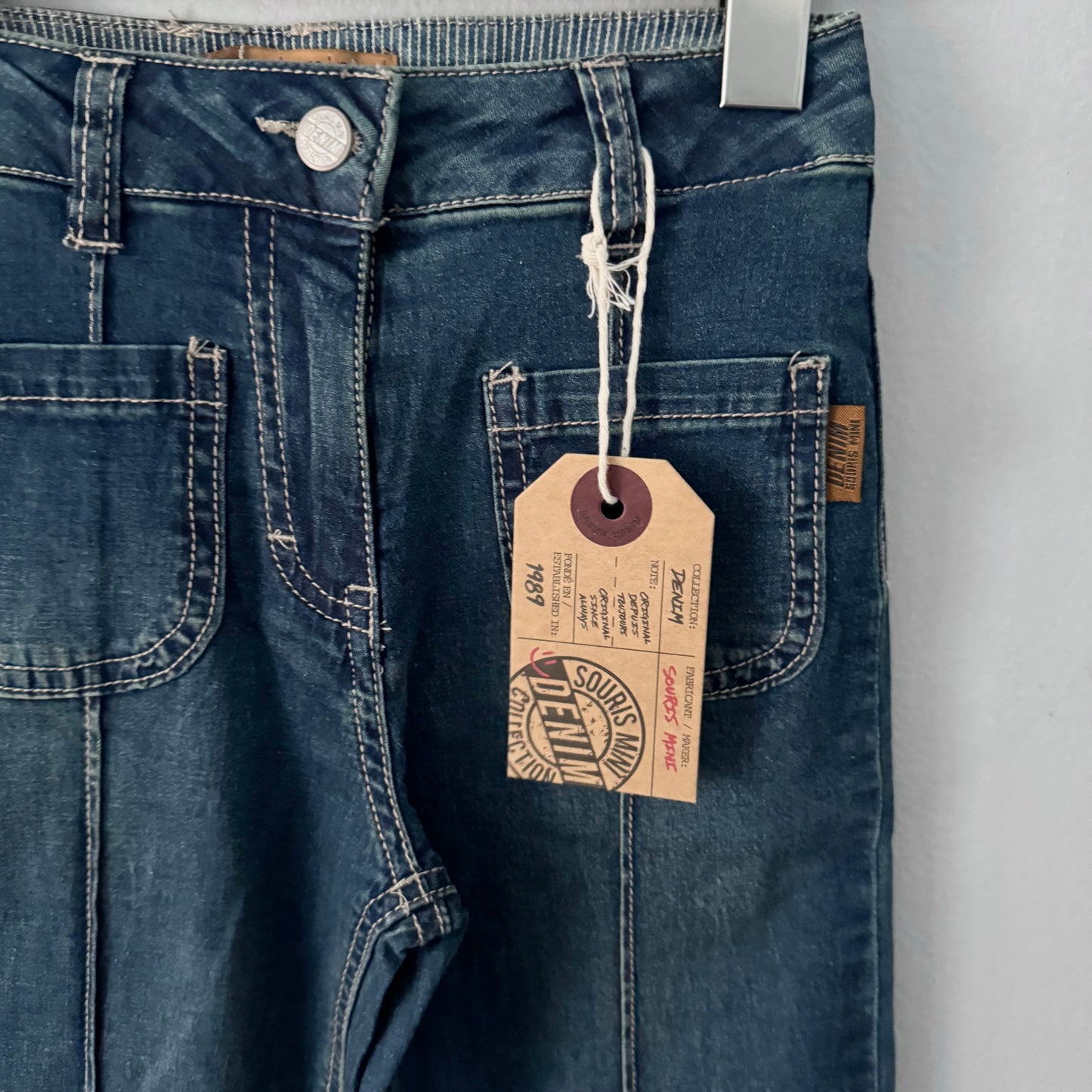Souris mini / Wide denim / 5Y - New with tag