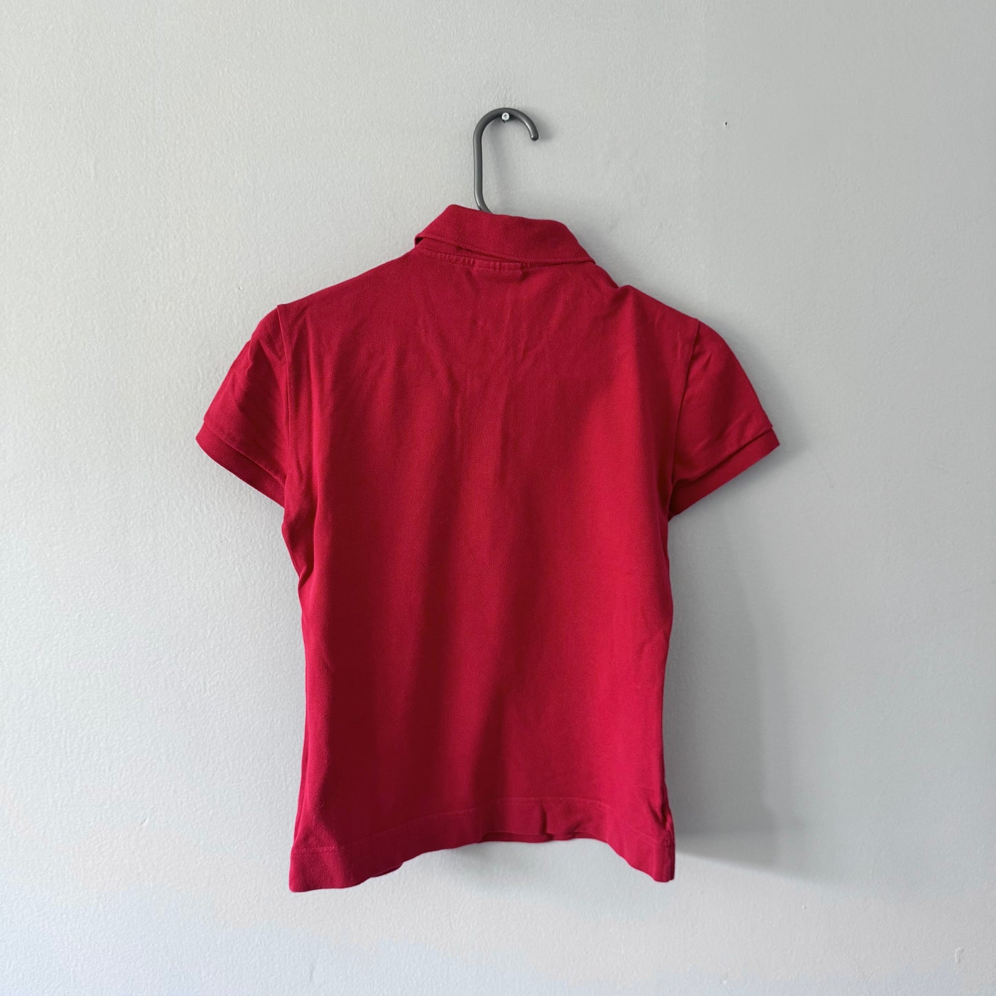 Lacoste / Polo rouge / Femme 40
