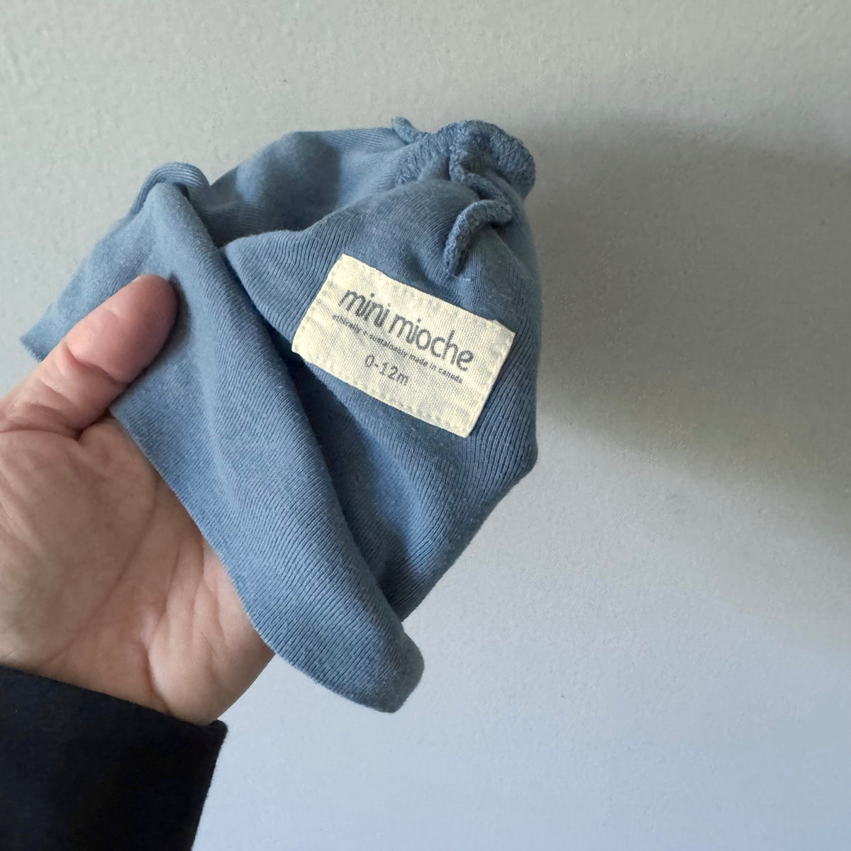 Mini mioche / Smokey blue beanie / 0-12M