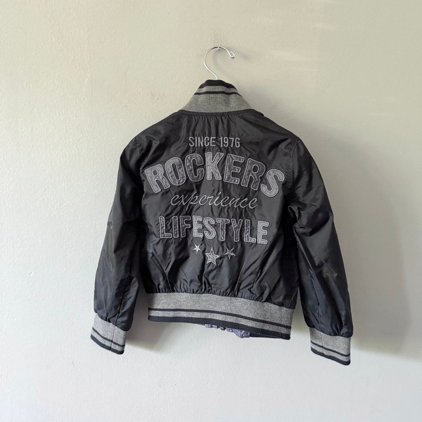 Benetton / Reversible nylon jacket / 3-4Y