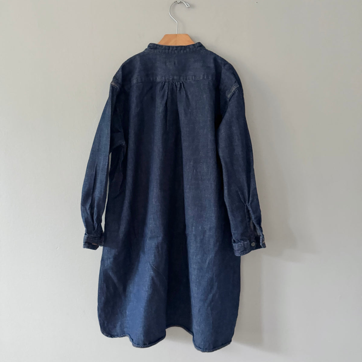 Uniqlo / Dark chambray dress / 7-8Y