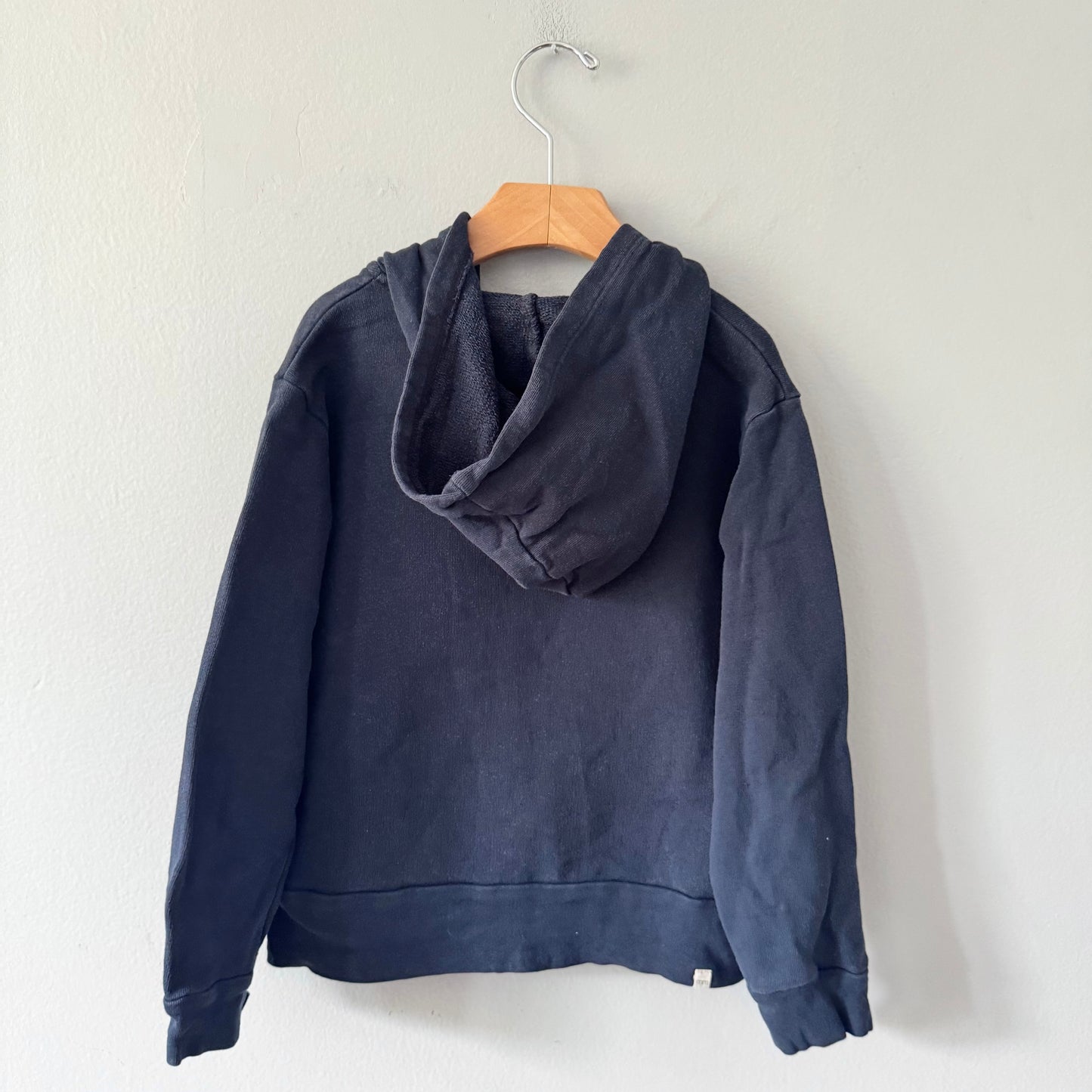 Mini mioche / Navy zip up hoodie / 5-6Y