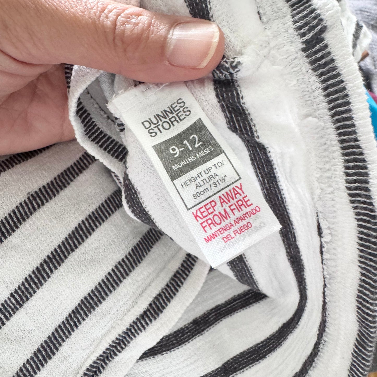 Dunnes Stores / Stripe tee / 9-12M
