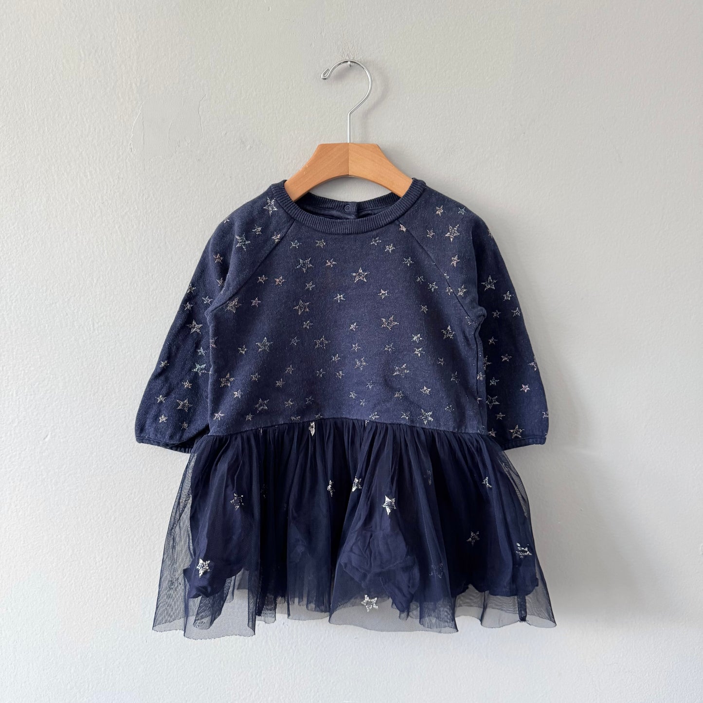 Stella Mccartney Kids / Navy x star tutu dress / 24M