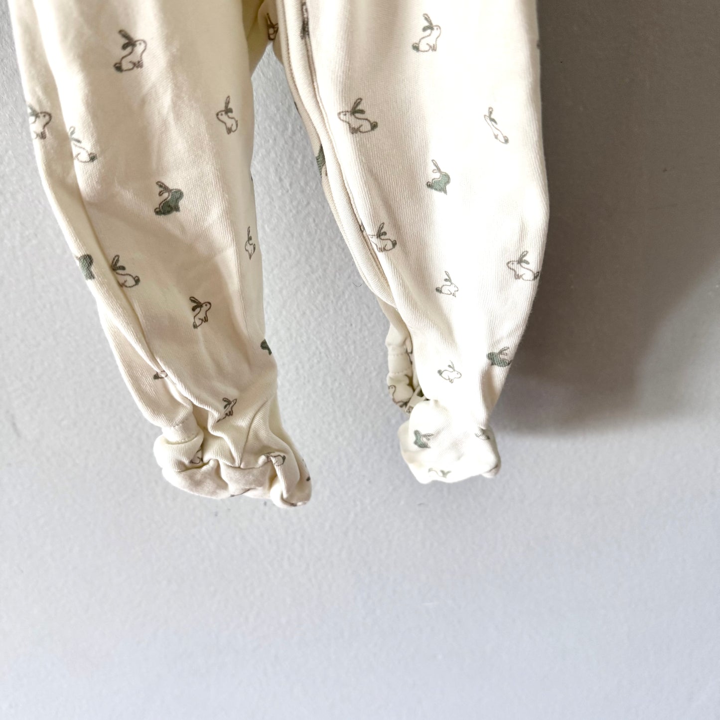 Pehr / White x bunny romper / 0-3M