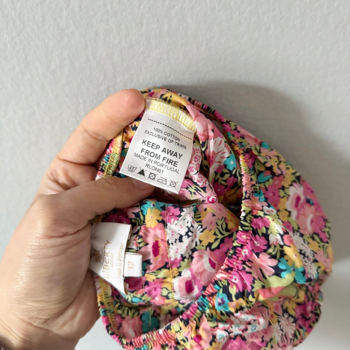 Liberty London / Flower bloomer / 12M