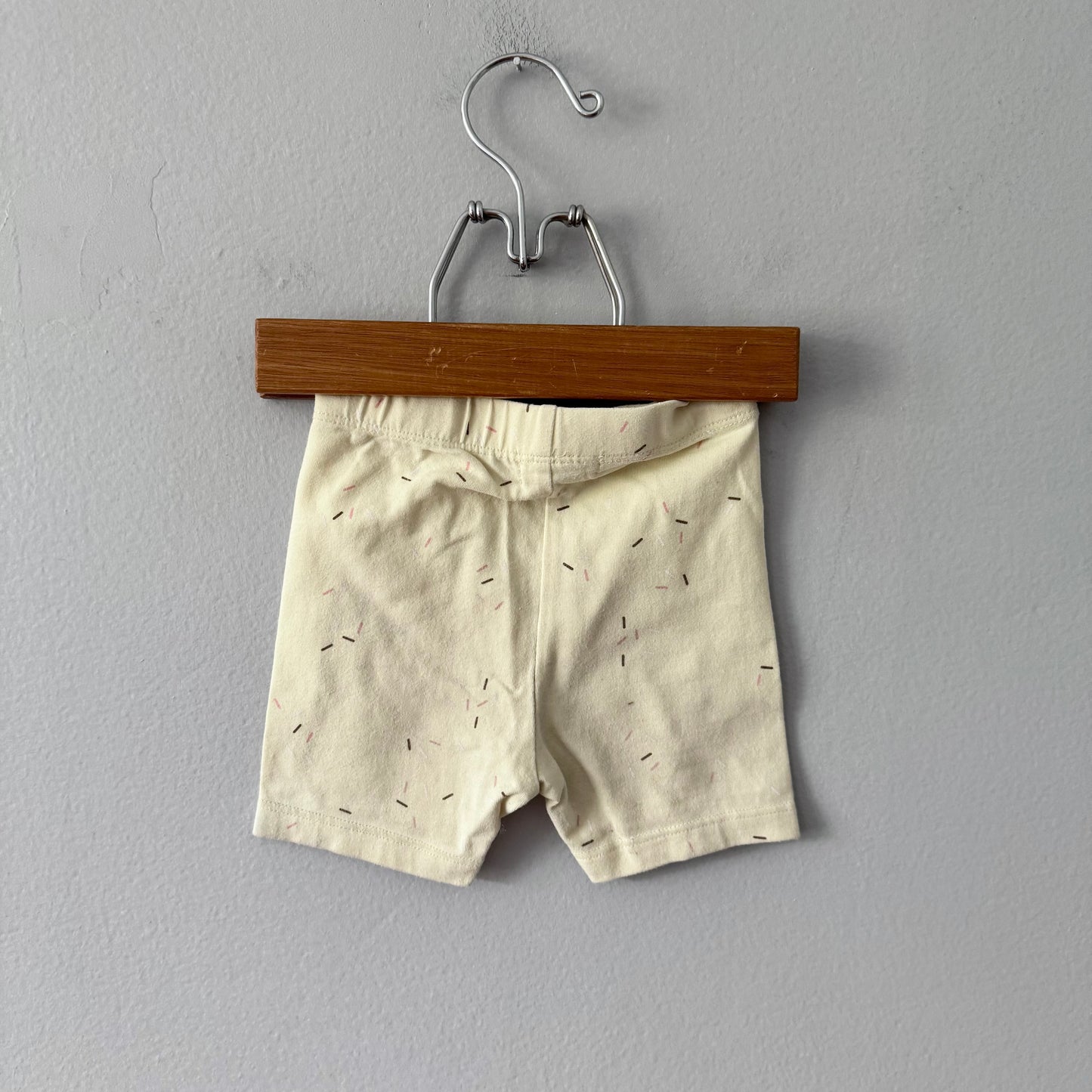 Miles the label / White x sprinkle biker shorts / 18M