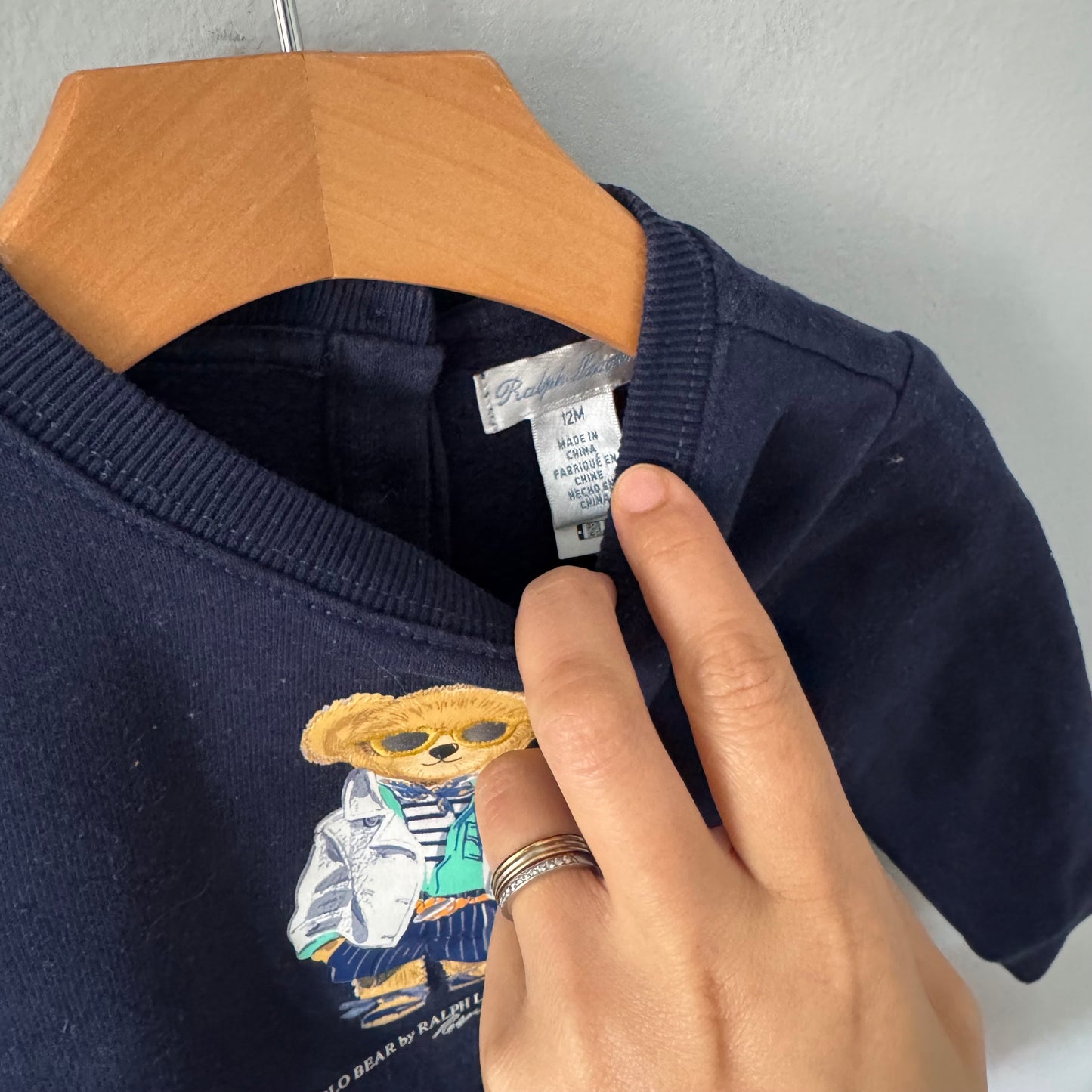 Polo Ralph Lauren / Bear dress / 12M