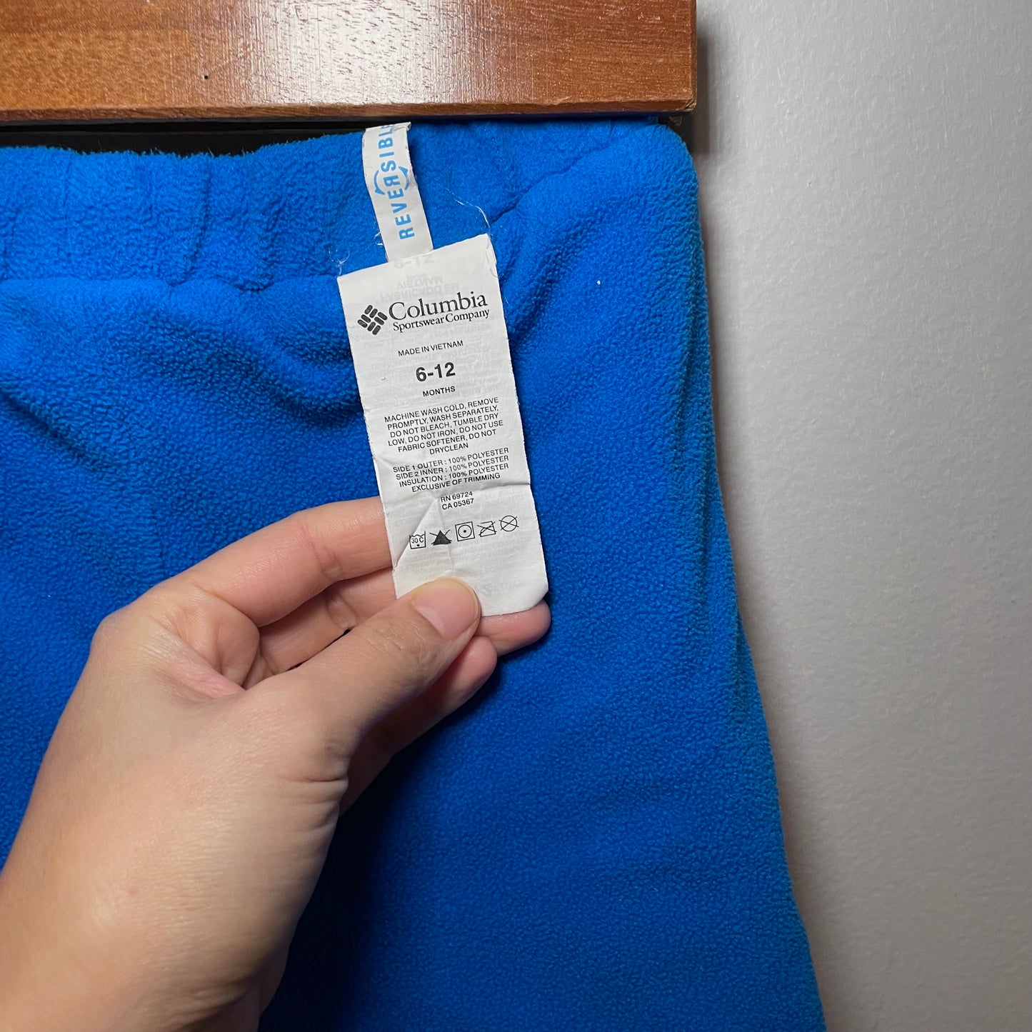 Columbia / Fleece lined snow pants / 6-12M
