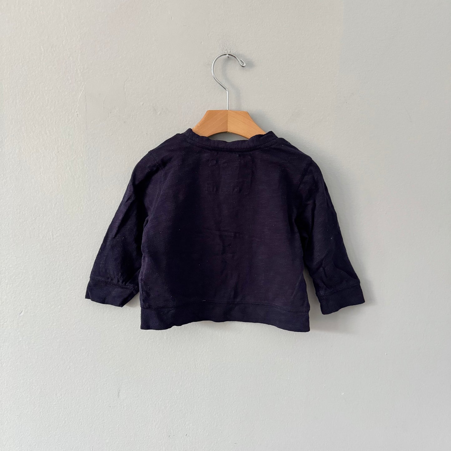 Gap / Navy cotton cardigan / 12-18M