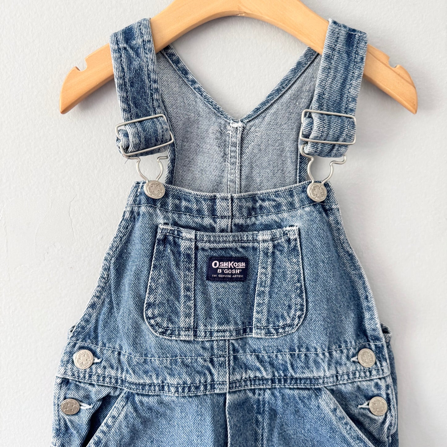 Vintage Oshkosh / Denim overalls / 5Y