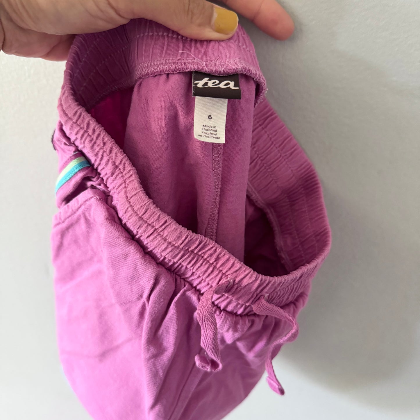 Tea / Pink purple gym shorts / 6Y