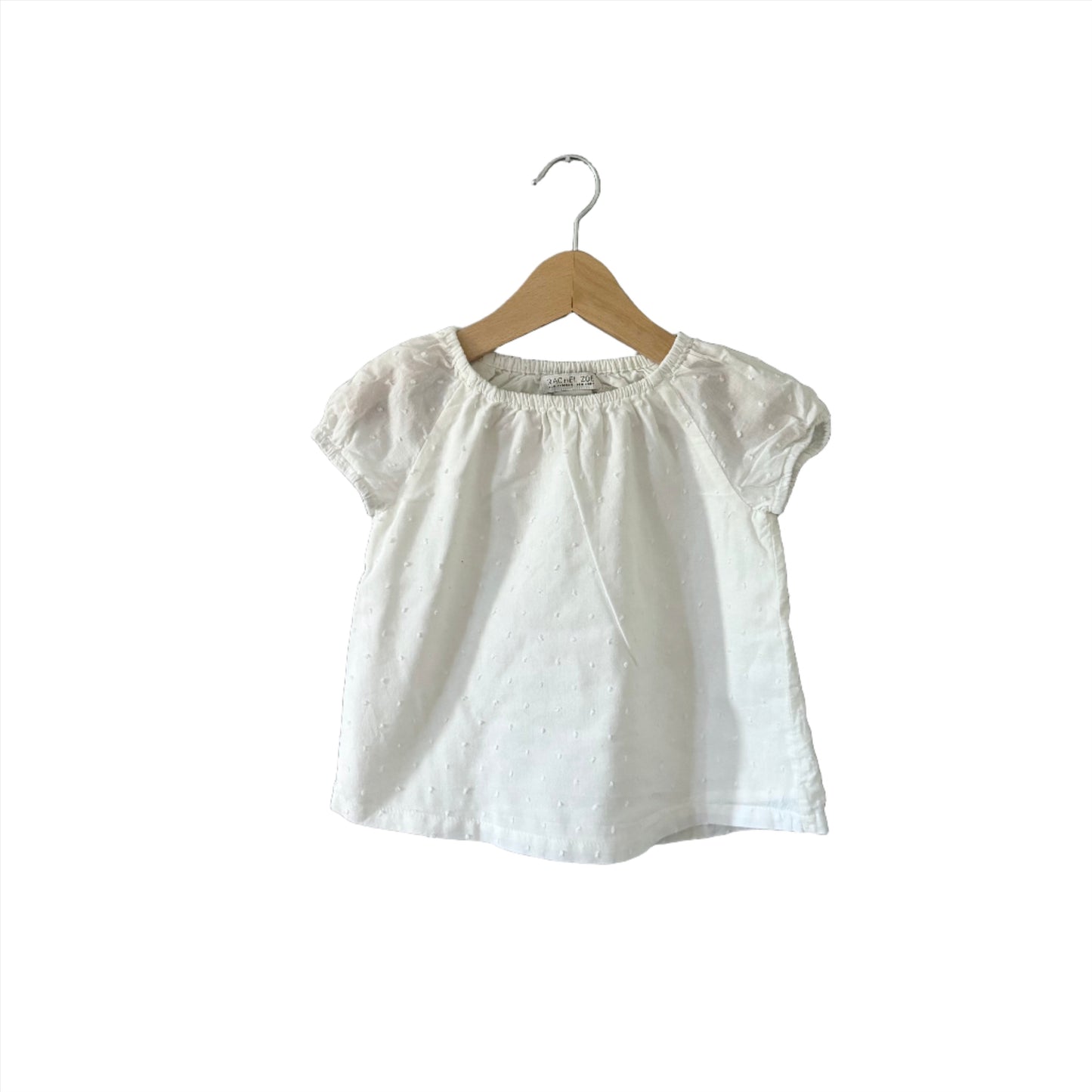 Rachel Zoe / White tank blouse / 12M