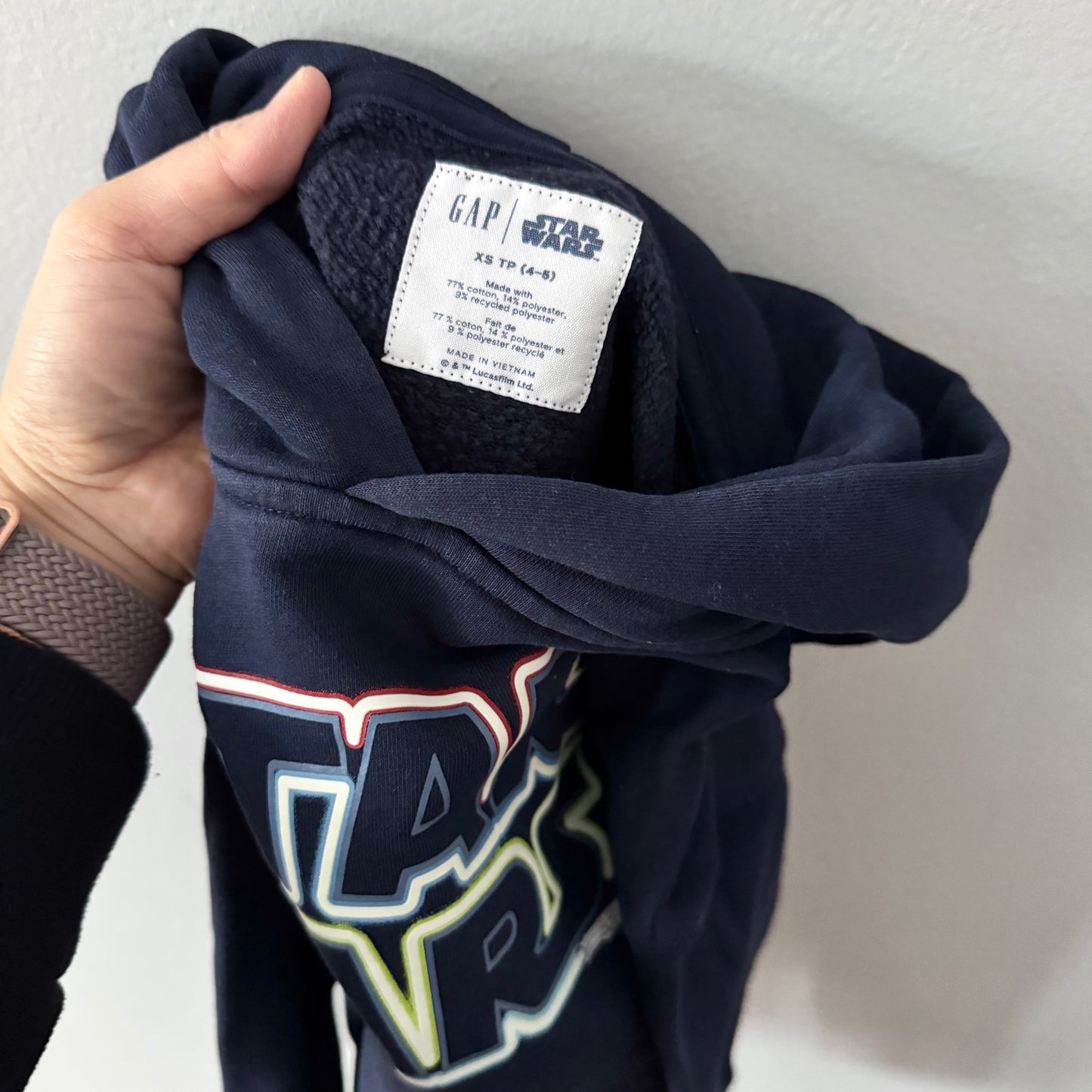 Gap / Sweat à capuche Star Wars marine / 4-5 ans