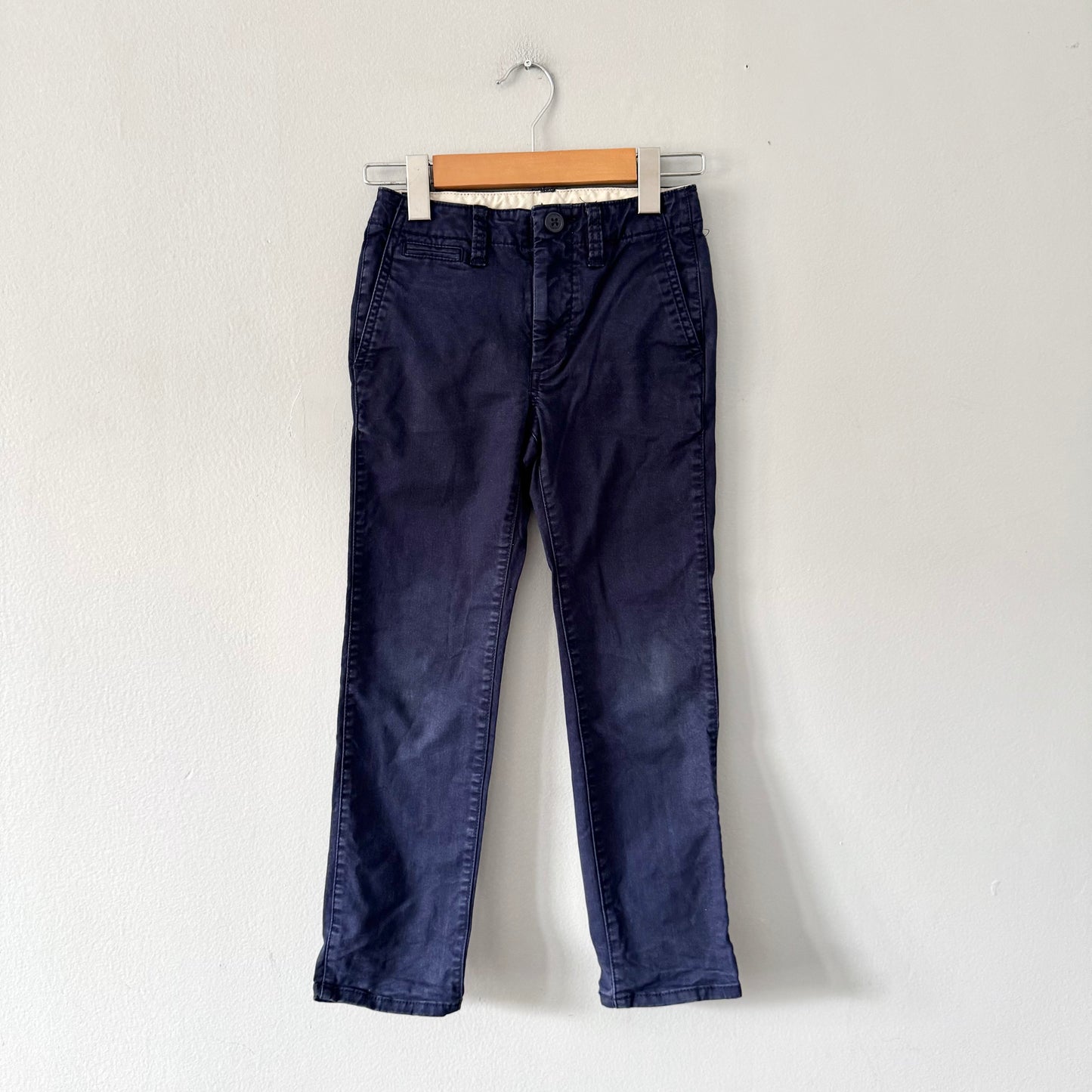 Gap / Navy chino slim pants / 7Y