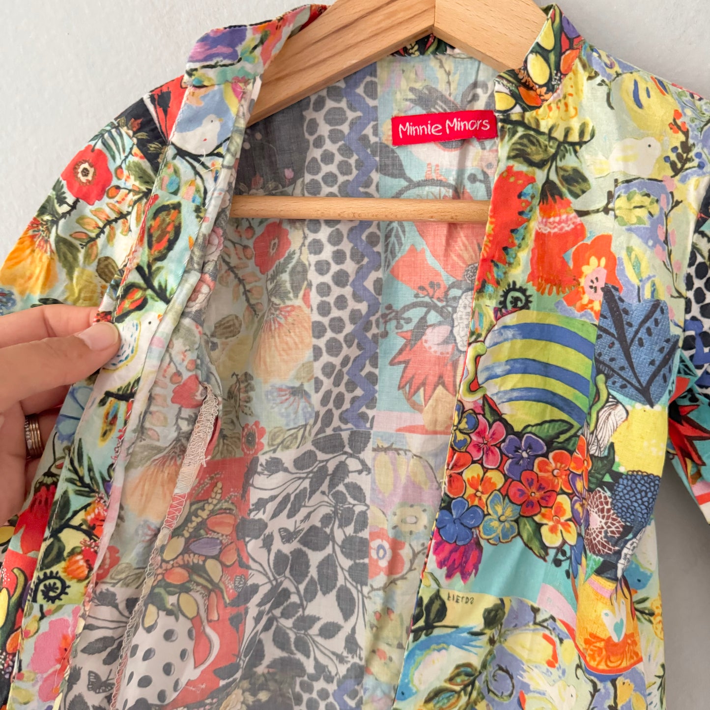 Minnie Minors / Colourful blouse / 12-18M