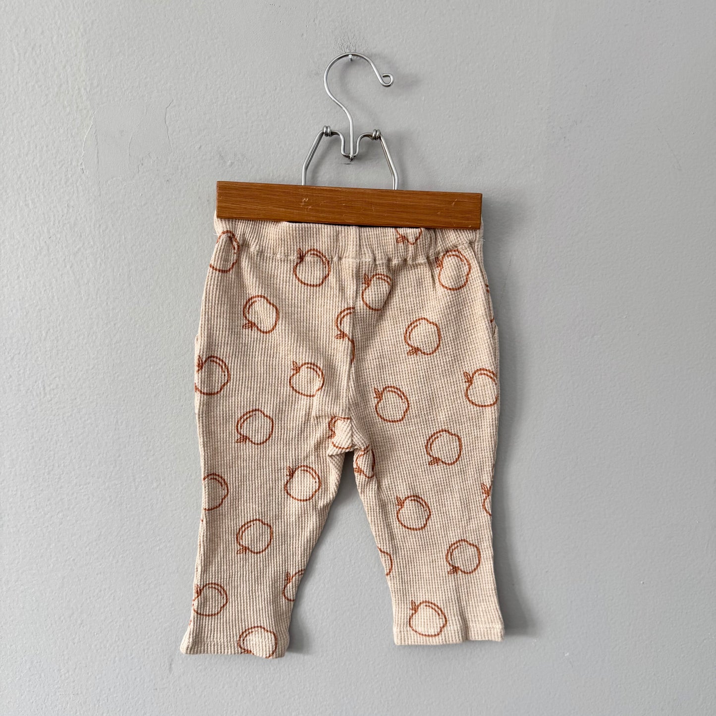Indigo baby / Beige waffle pants / 6-12M - New with tag