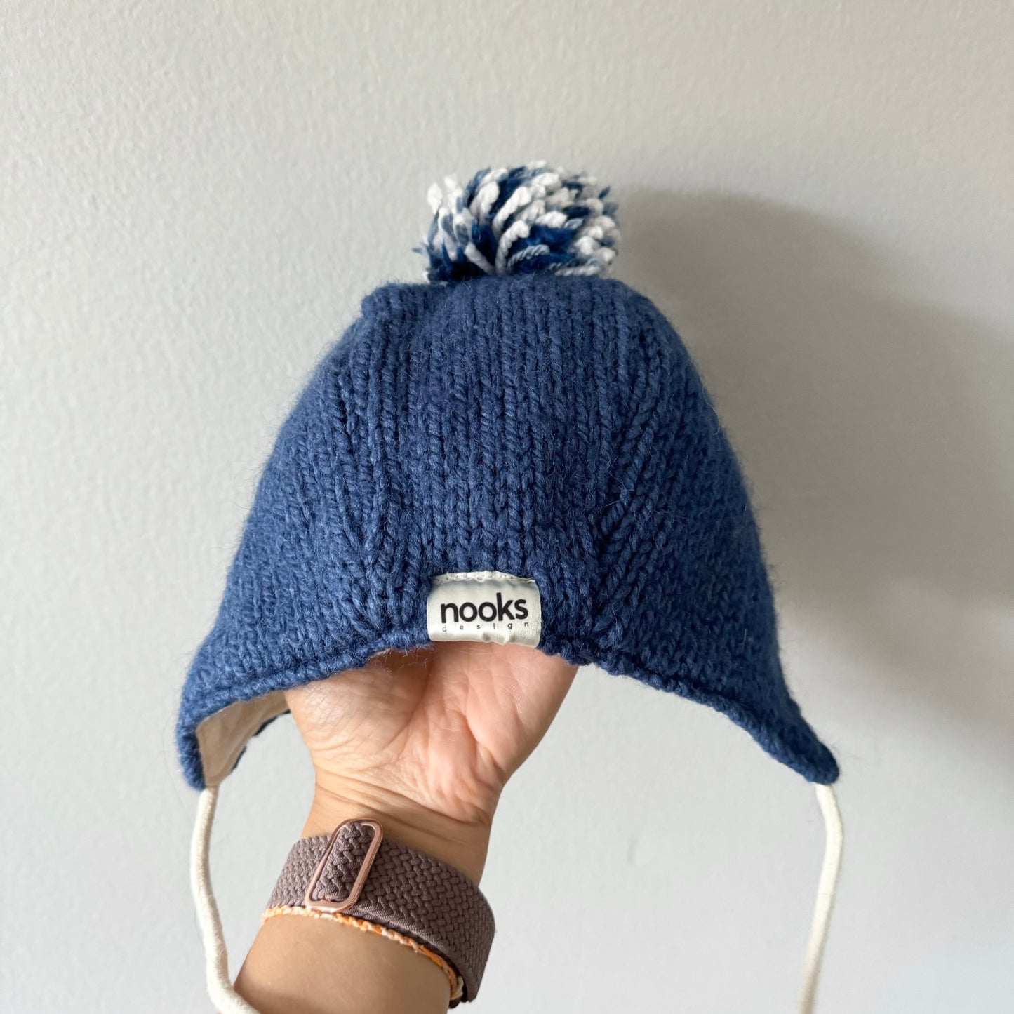Nooks Design / Lined bonnet - blue / 6-18M