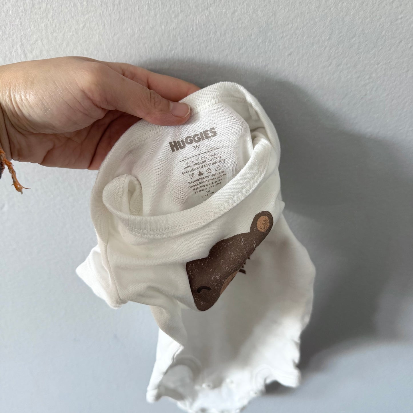 Huggies / 3 set of onesie / 3M