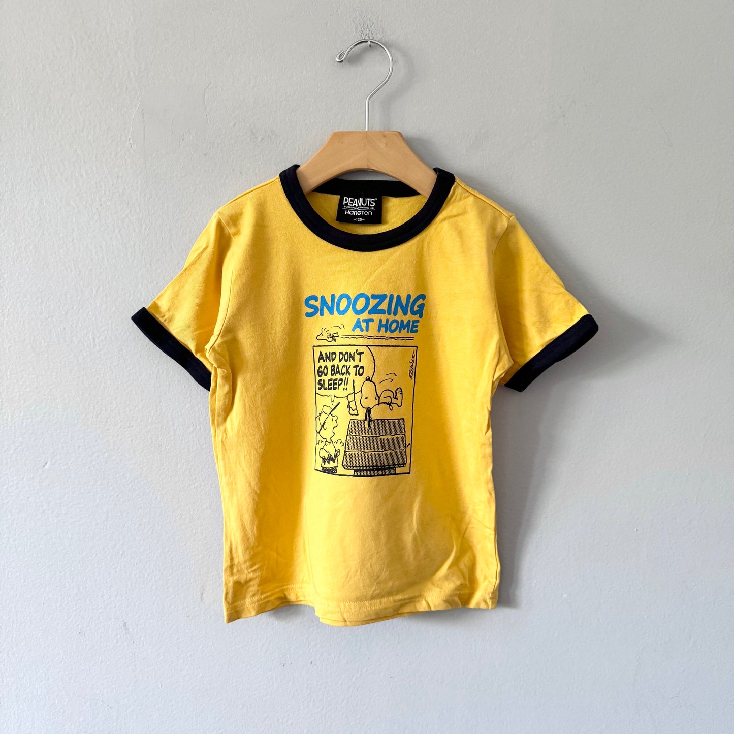Peanuts / Snoopy T-shirt / 120cm(6Y)