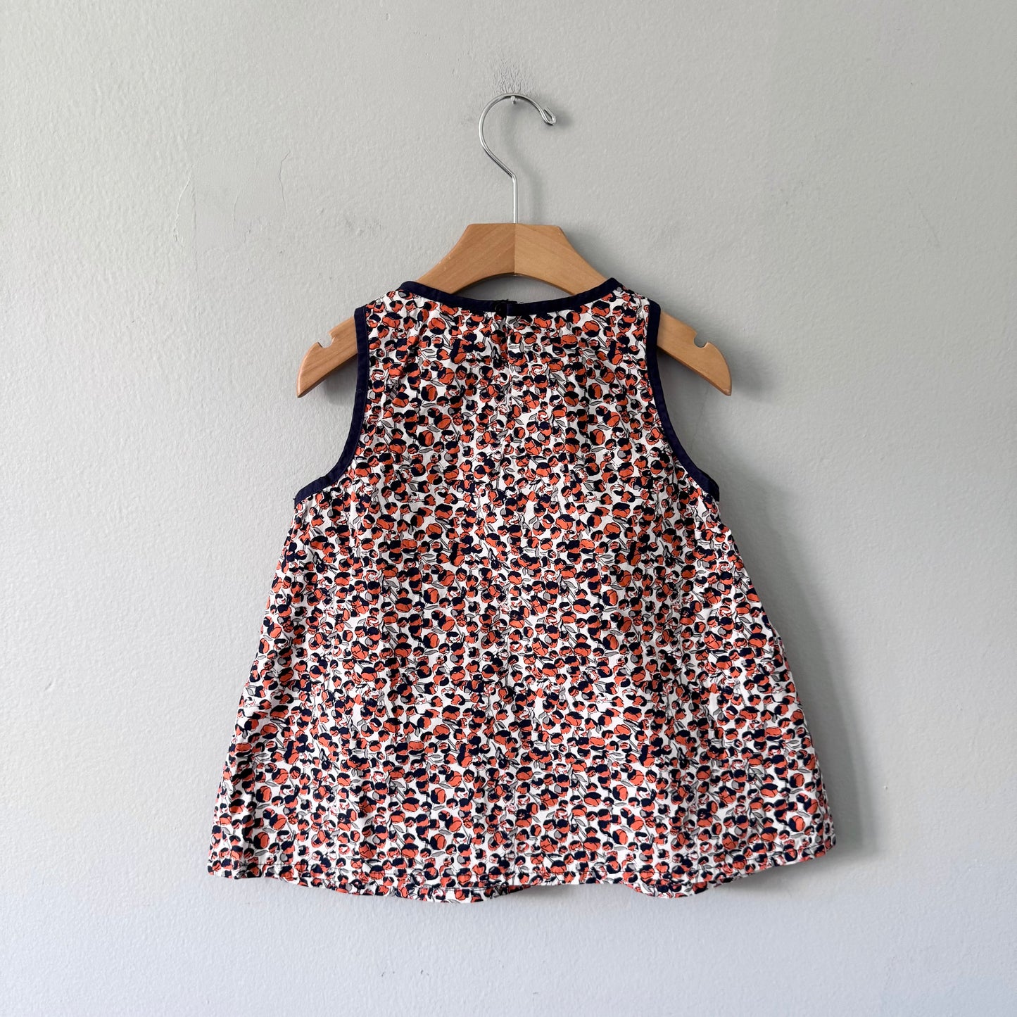 Epk / Orange floral tank top / 6Y
