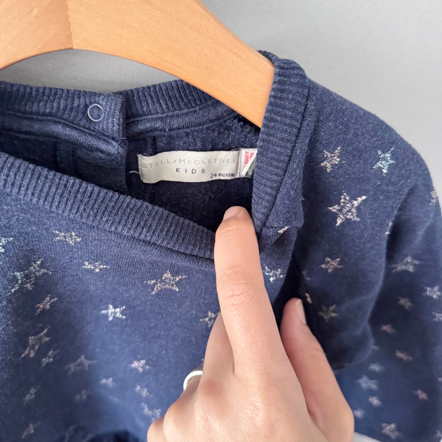 Stella Mccartney Kids / Navy x star tutu dress / 24M