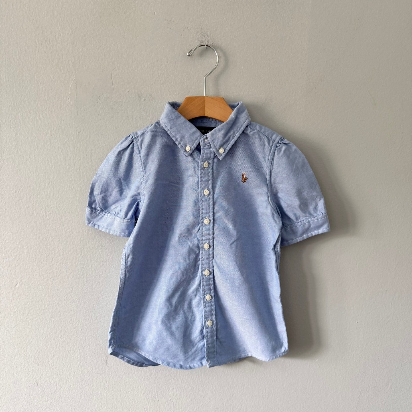 Polo Ralph Lauren / Blue oxford shirt / 5Y