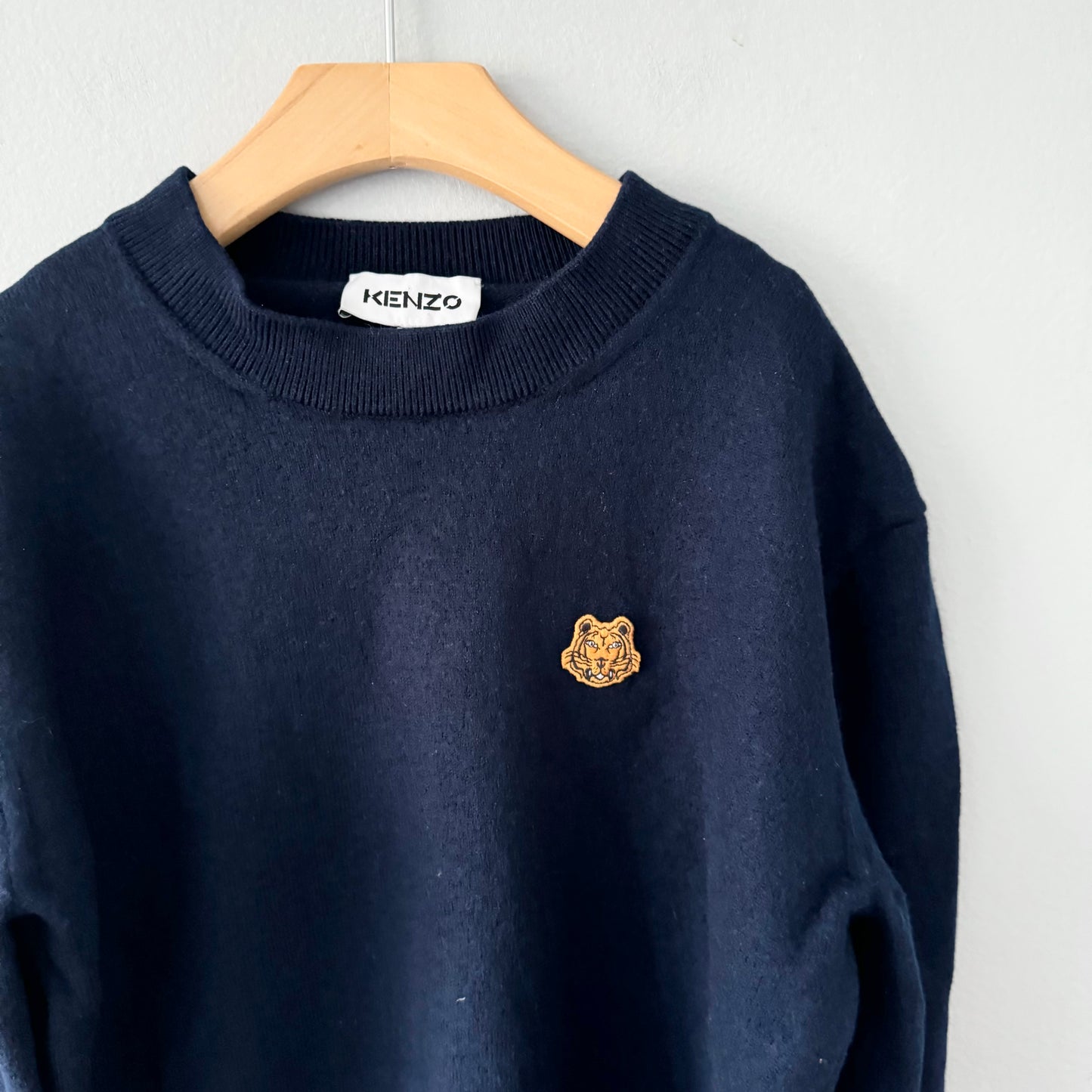 Kenzo / 100% wool knit pullover / M(Fits 10-12Y)