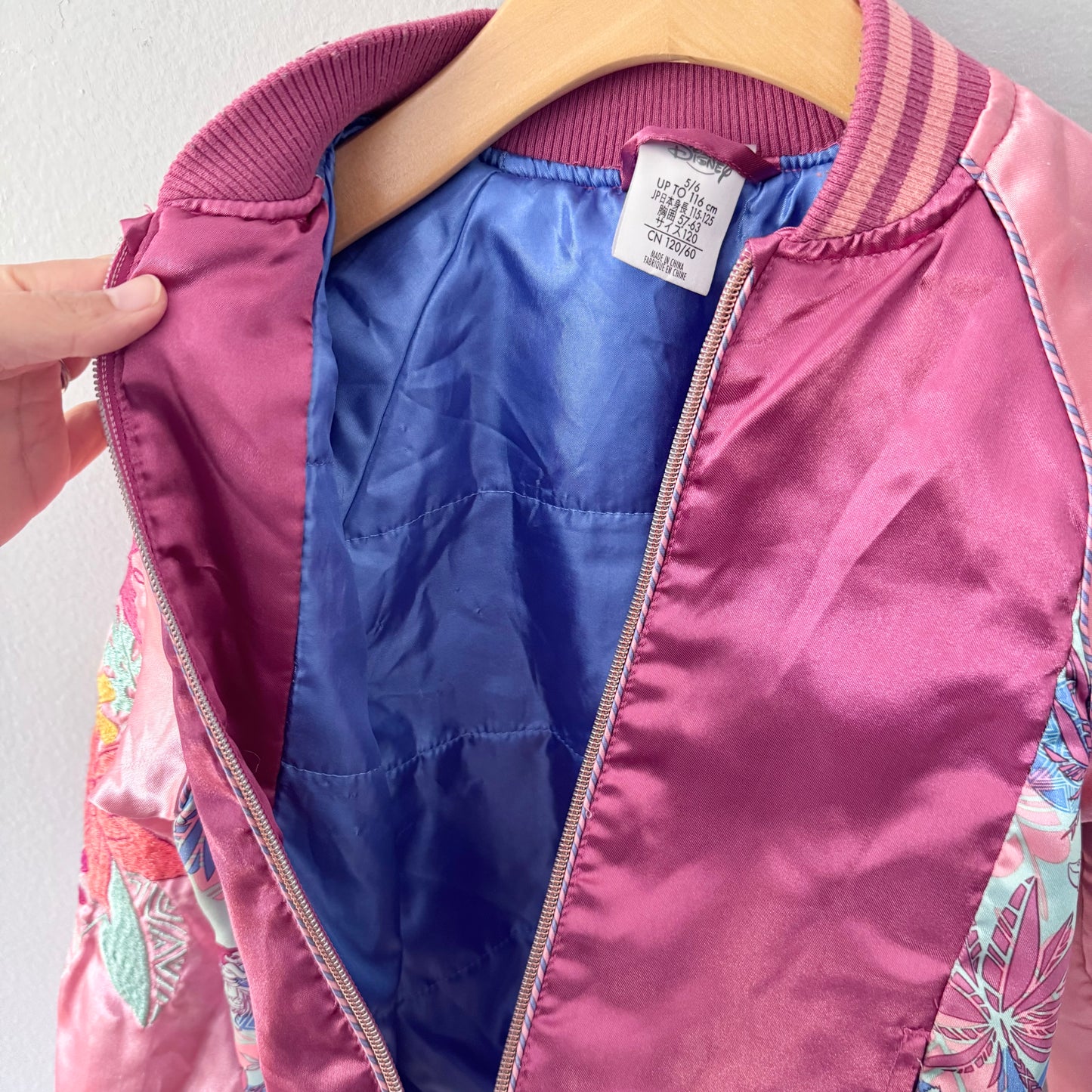 Disney Store / Moana bomber jacket / 5-6Y
