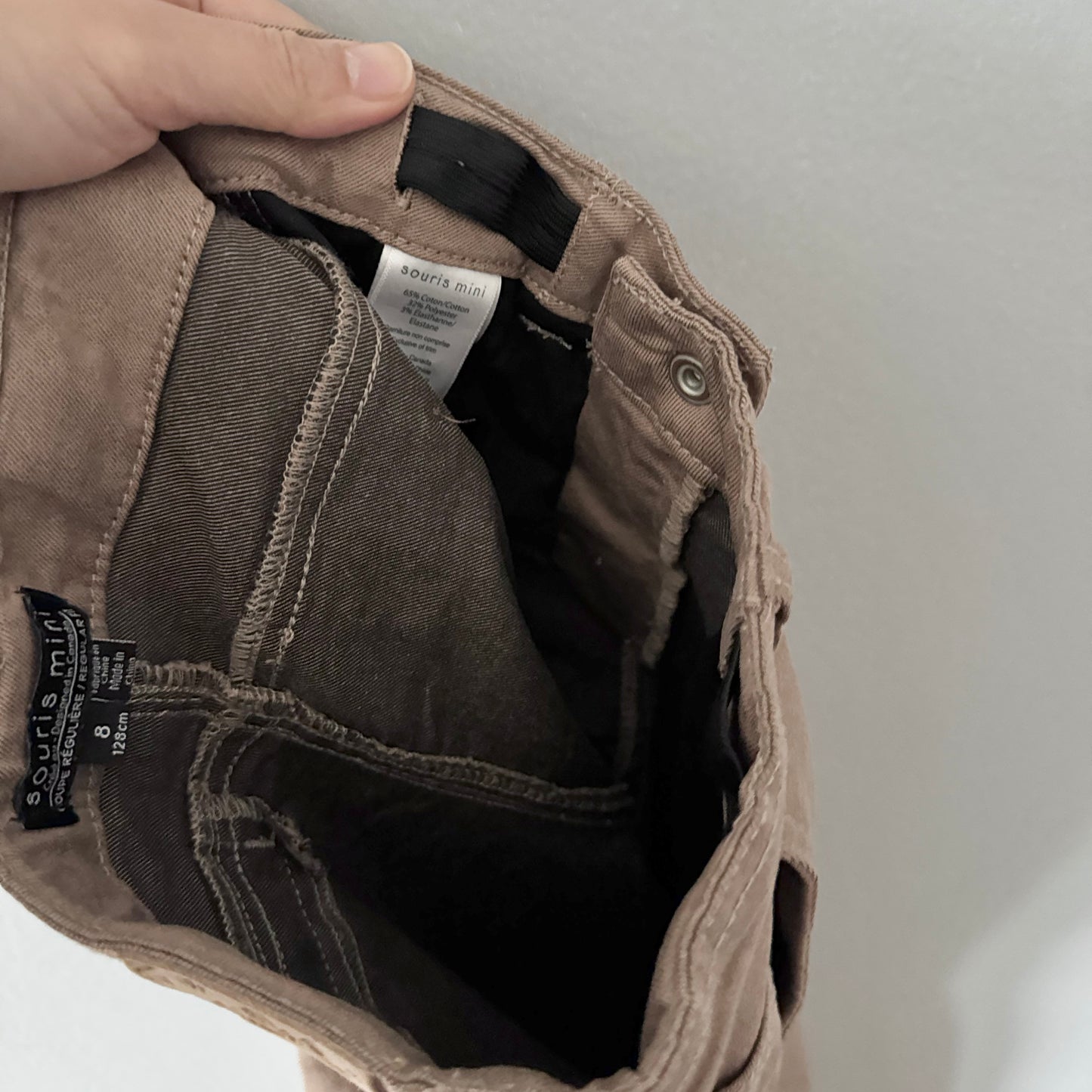 Souris mini / Brown denim / 8Y