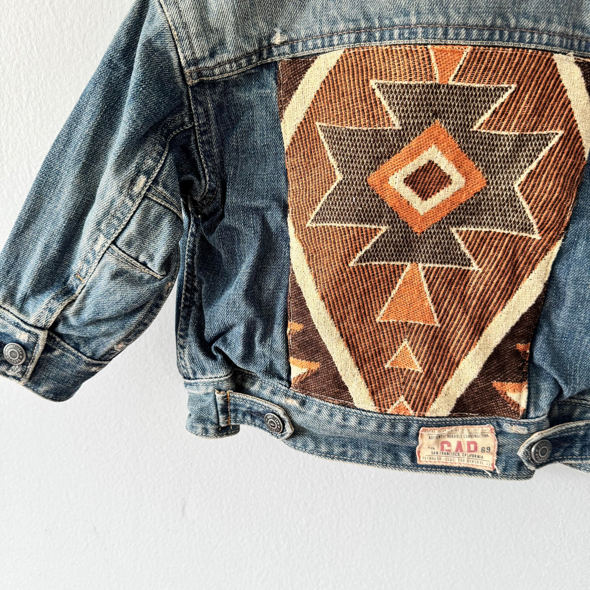 Gap / Denim x woven jacket / 18-24M