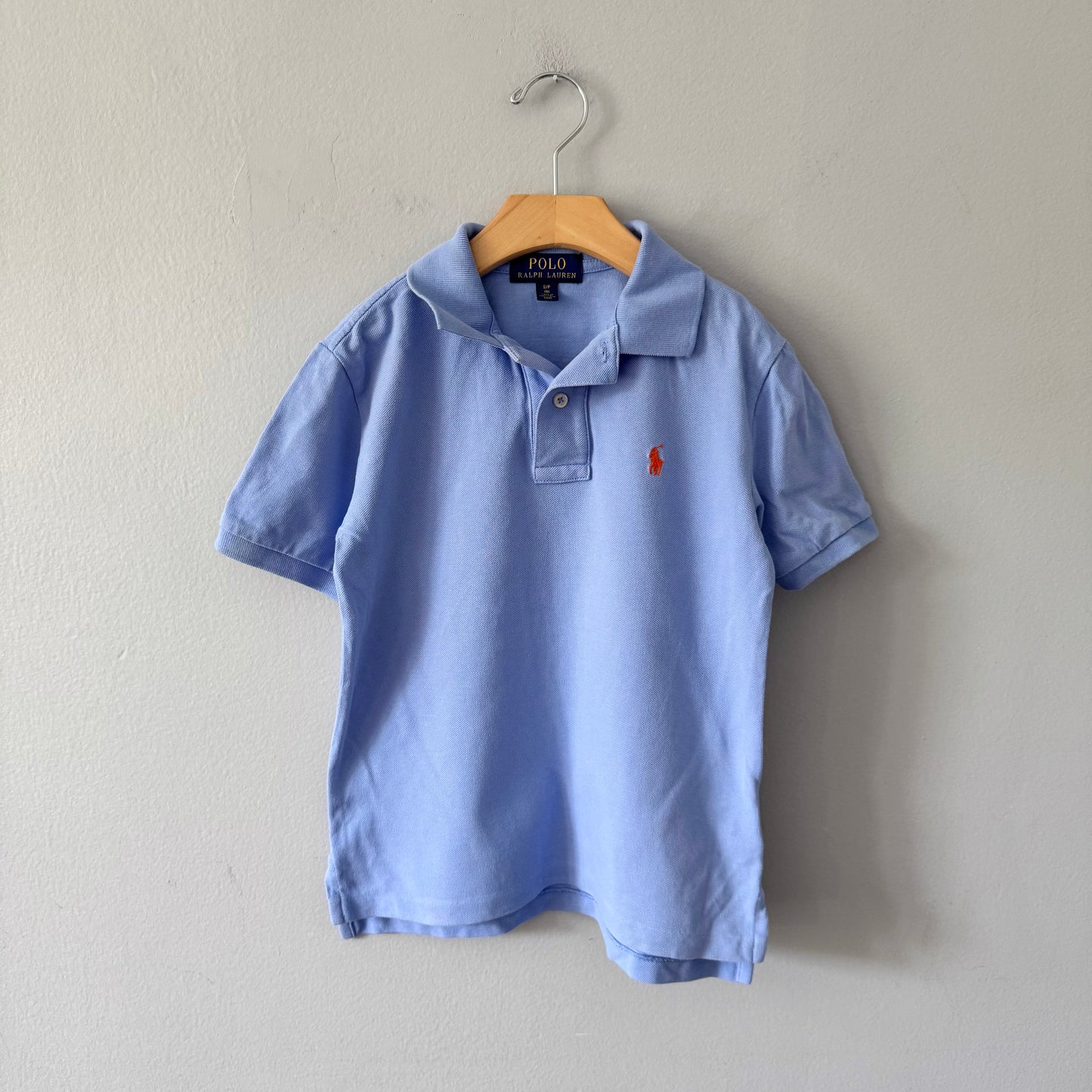 Polo Ralph Lauren / Light blue polo shirt / 8Y